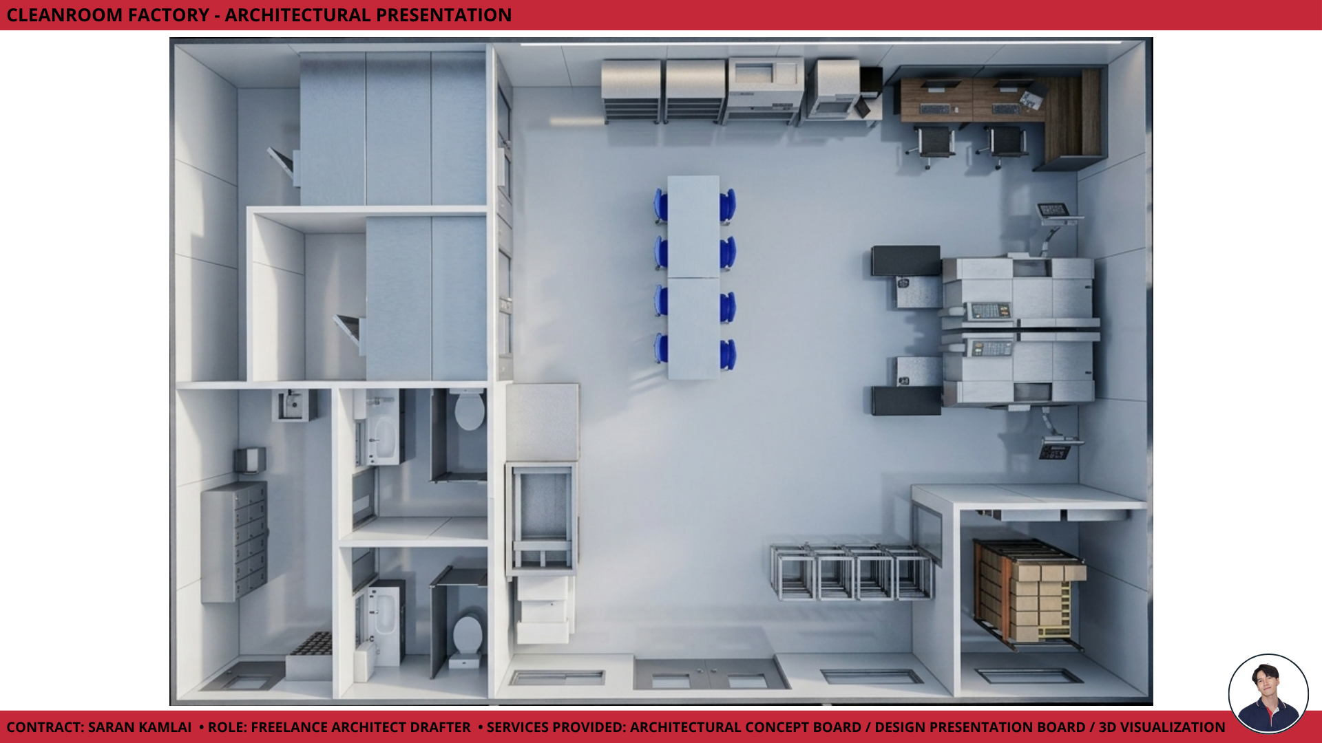 Cleanroom Factory — Interior Detail